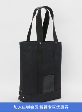 Hender Scheme Campus Tote日本职人制特级帆布牛皮拼接托特包