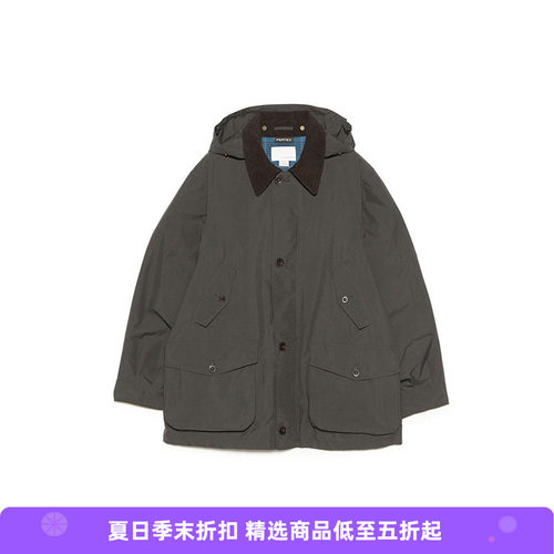 nanamica 2L PERTEX UNLIMITED男女款专业防水面料军事风工装夹克