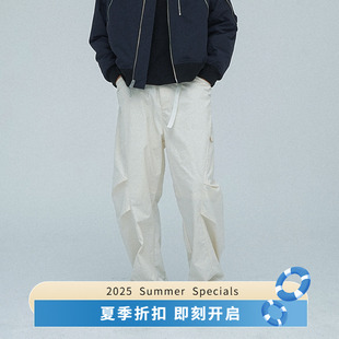 PRIMEE 立體剪裁傘兵休閑長褲 男女款