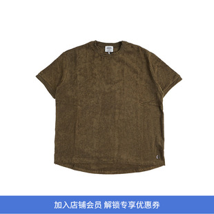 THING FABRICS TF T-Shirt 日本今治毛巾面料短绒短袖纯色T恤衫