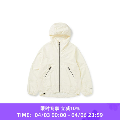 WHEELS and WIND 超轻量防晒防泼水男女连帽夹克外套