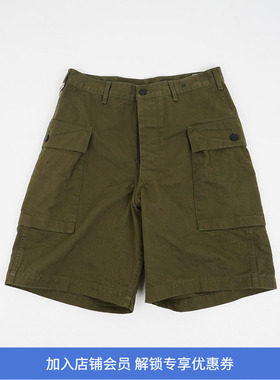 orslow U.S ARMY 2 POCKET CARGO SHORTS 40年代复古美式工装短裤