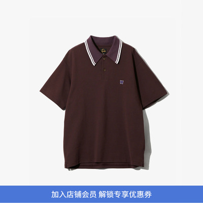 Needles Regular Collar Polo - Cotton Pique 蝴蝶短袖Polo衫