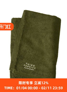 THING FABRICS TF 日本今治毛巾美国超长棉超强吸水性毛巾