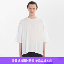 STUDIO NICHOLSON BRANDED SHORT SLEEVE 男装经典款廓形短袖T恤