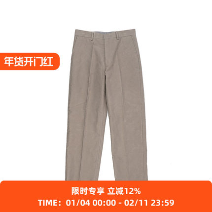 MISTERGENTLEMAN WIDE TROUSERS MG 绒面宽版 直筒 休闲裤