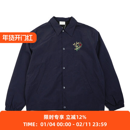 Drole de Monsieur La Veste Slogan Esquisse 刺绣标语工装夹克