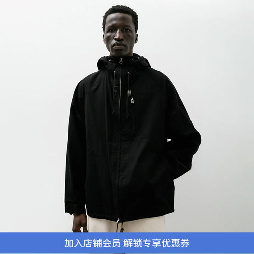 YOKO SAKAMOTO HOODED JACKET 宽松廓形连帽夹克外套