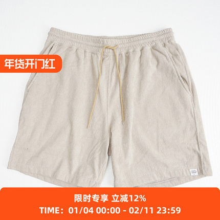 THING FABRICS TF Lose Short Pant 日本今治毛巾超短绒宽松短裤
