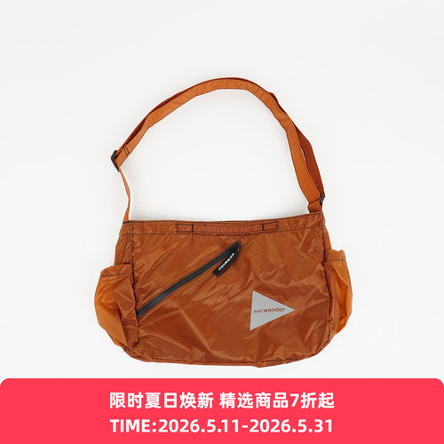 and wander sil shoulder bag 耐磨防撕裂防水超轻量斜跨包