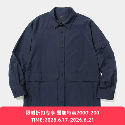 meanswhile机能衬衫外套