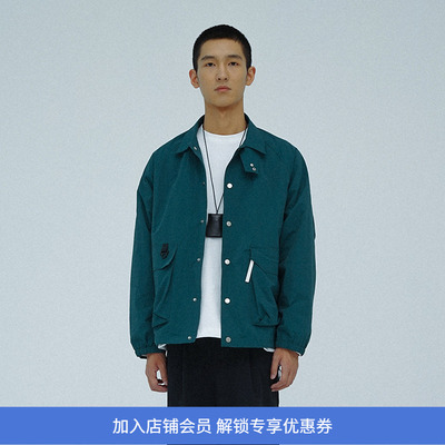 PRIMEE军事风教练夹克外套