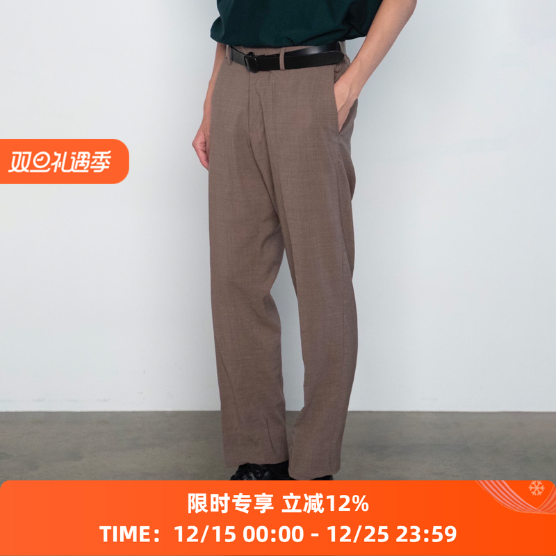 SOE新款水洗垂坠锥形长裤