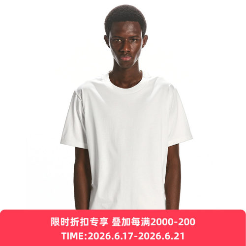 Markaware REGULAR FIT Tee 80支有机埃及棉三层编织经典款T恤