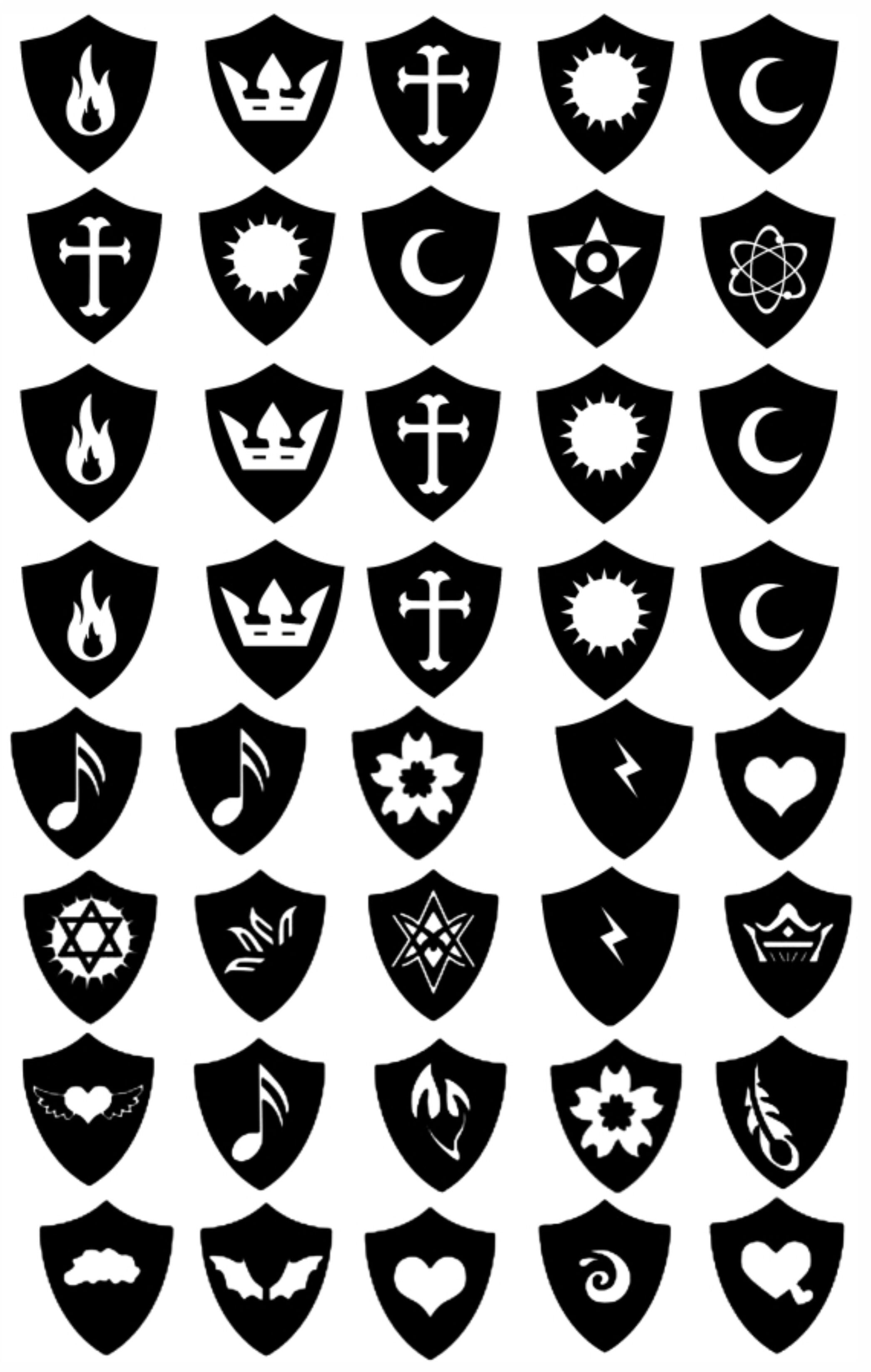 萌学园图腾手臂 纹身贴纸奈亚公主蜜诺娃萌骑士团贴纸五星魔法