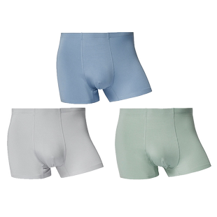 【轻腰感内裤】BODYWILD爱慕男士莫代尔平角内裤四角裤透气ZBN23W