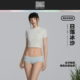 3件装 女 冰丝无痕夏薄抑菌纯棉透气裆三角裤 BODY WILD女士内裤
