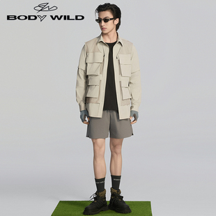 夏季 套装 新品 WILD轻松防晒系列_可拆卸衬衫 男ZBN81CC1A BODY