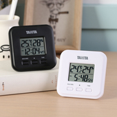 日本百利达电子温度计家用室内温湿度计婴儿房室温表高精度带磁铁