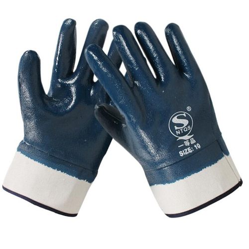 手套耐油防滑防水胶皮丁腈全挂