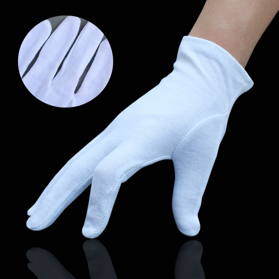 禮儀薄款純棉干活耐磨開車手套