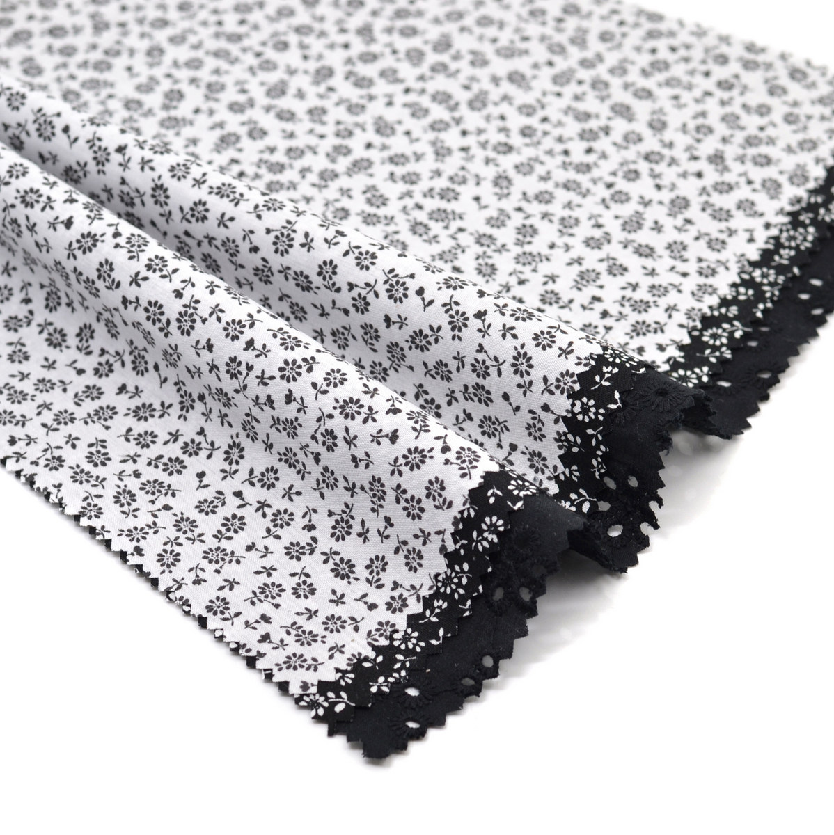 黑白布组 不同面料小样 黑色系布料样品  手工拼布艺diy包邮