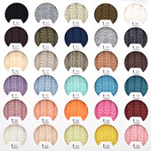 娃衣手工DIY布料 提花针织面料 40722 50cm彩色小麻花条纹样布