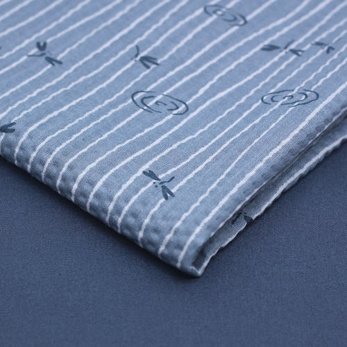 娃衣布料蓝蜻蜓样布手工DIY