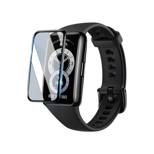昆仑玻璃适用华为gt5手表保护膜watchgt5pro钢化膜gt4表盘膜watch4贴gt3新款watchfit3智能pronew曲面fit全包