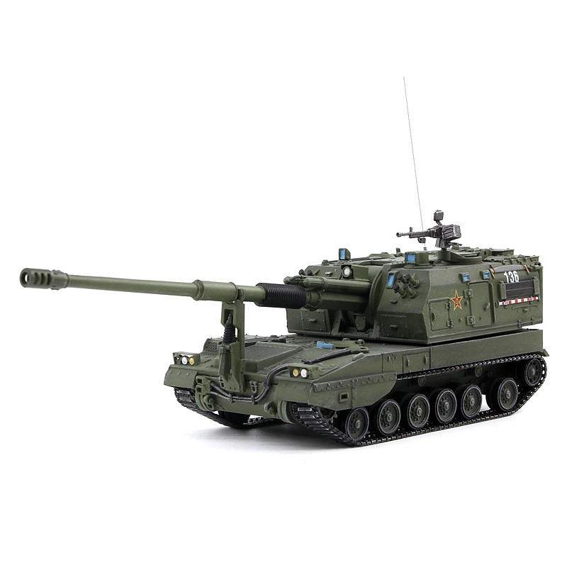 UNISTAR模型PLZ-05自行火炮绿色