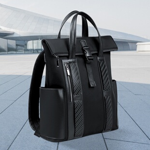 商务通勤电脑包休闲男士 双肩背包男款 背包大容量出差 新品 2026新款