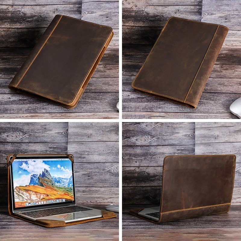 秋冬适用macbook pro保护套air13.6寸真皮苹果笔记本电脑保护套