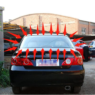 适用本田思迪三厢飞度03040506年款后挡风玻璃压条防水密封胶条