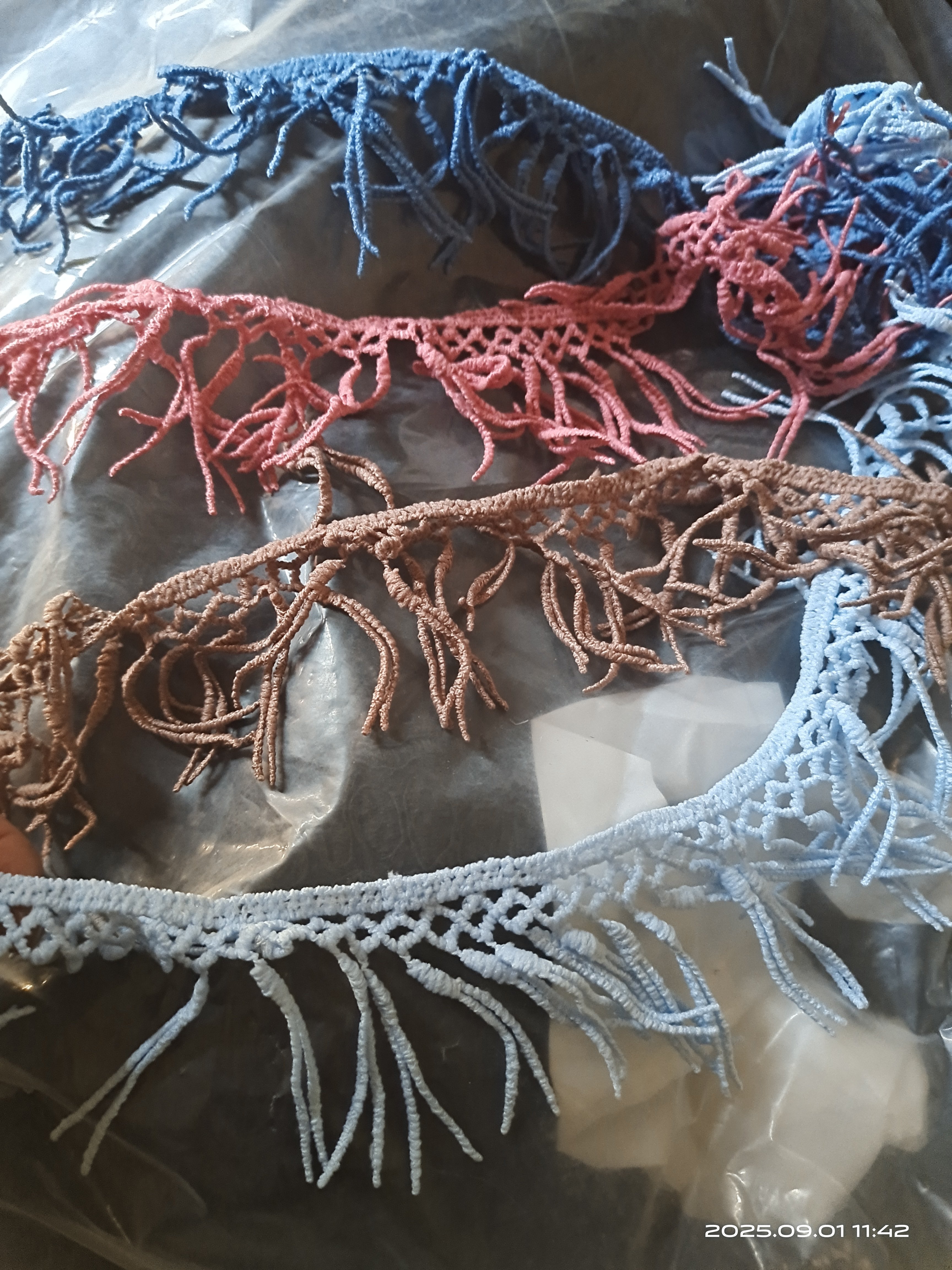 水溶流苏花边民族风复古花边辅料裙边服装服饰手工diy称斤一斤