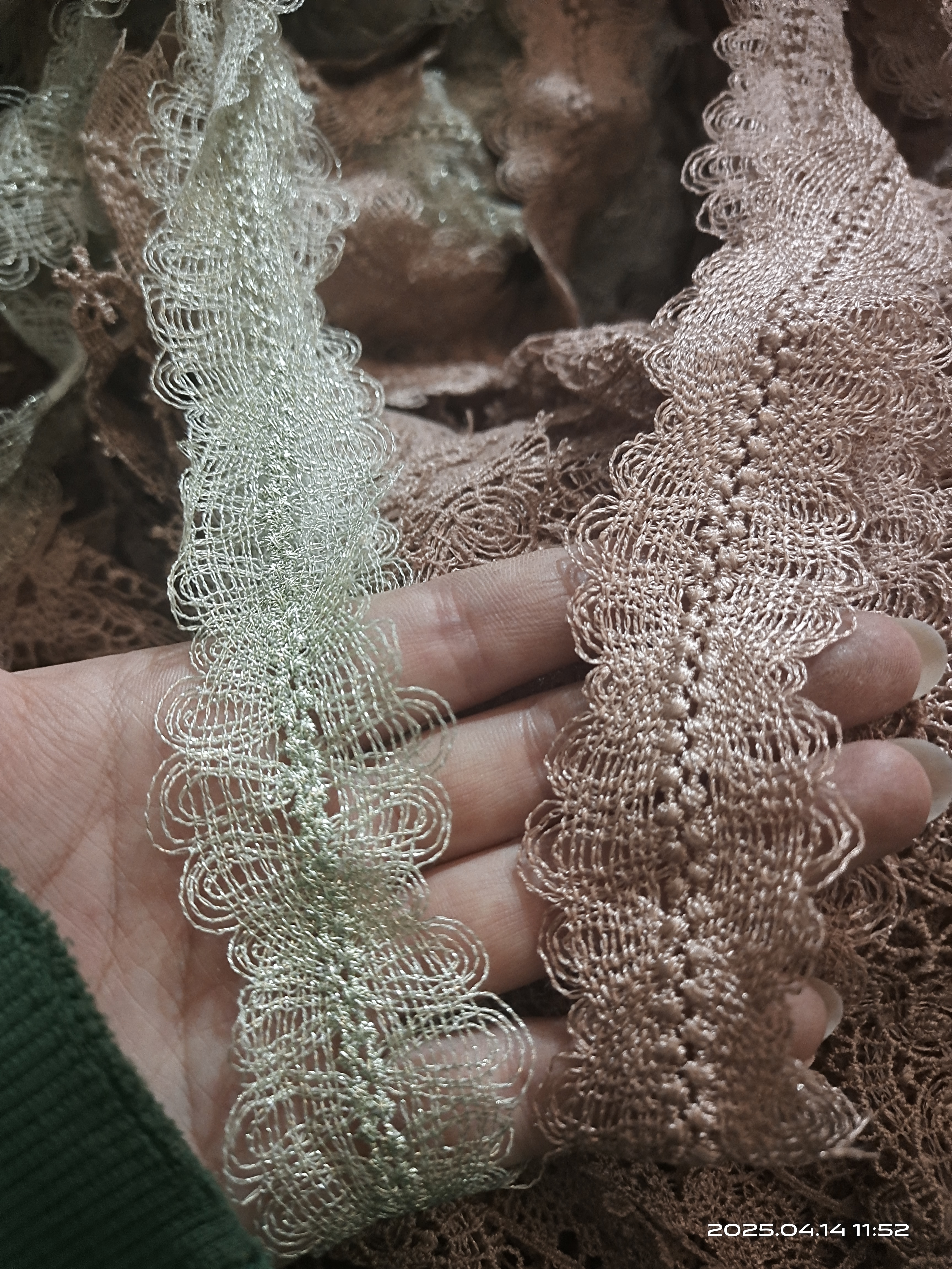 秀气金线绣编织水溶网线绣花边 服饰边 裙边袖边腰边发饰称斤一斤