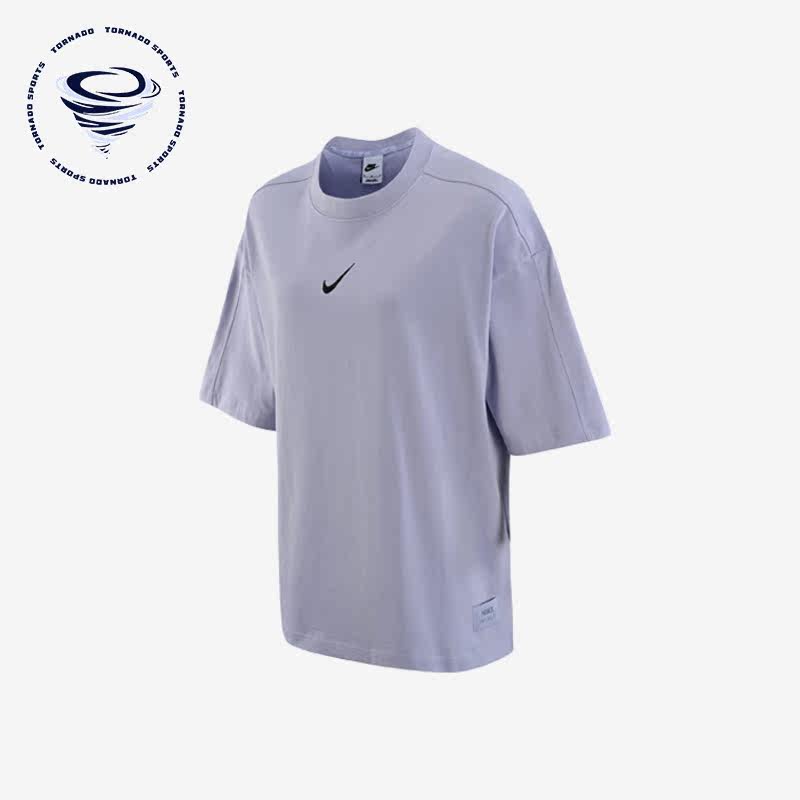Nike/耐克正品夏季宽松女子运动休闲圆领T恤DV8023-536图片