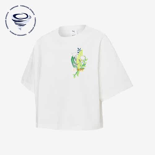 Puma/彪马正品BEAST 夏季新款女士印花时尚短袖T恤533988-02