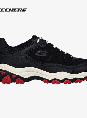 Skechers/斯凯奇正品男子款运动休闲鞋清仓特价50125-BKRD
