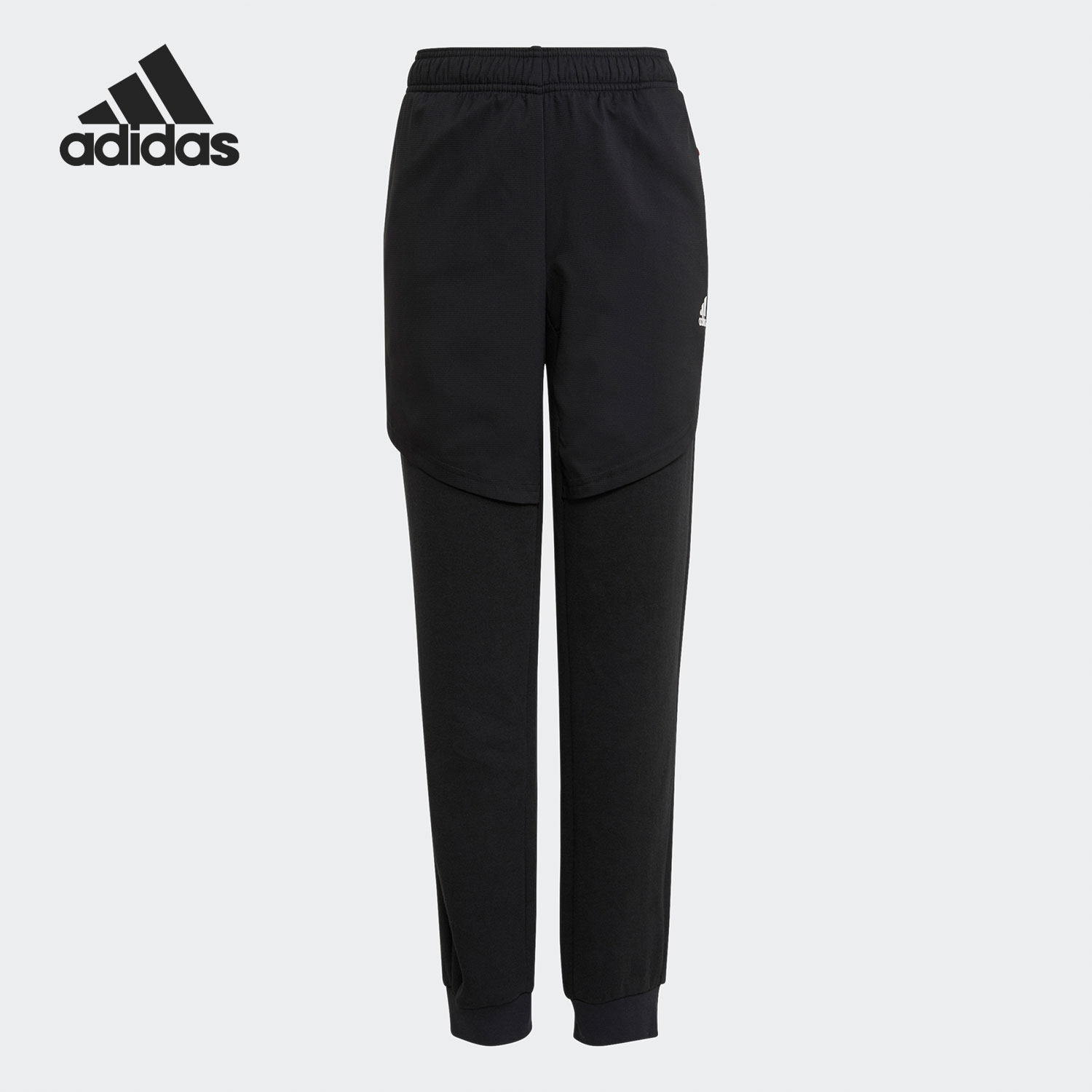 Adidas/阿迪达斯正品儿童休闲舒适裤子时尚运动针织长裤GU4326