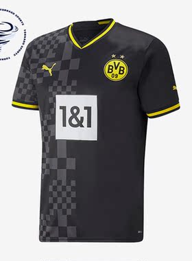 Puma/彪马正品夏季男士V领透气足球运动训练短袖T恤765884-02