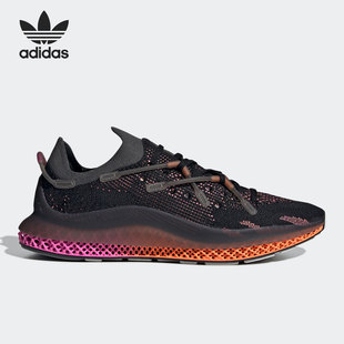 FUSIO跑步休闲鞋 Adidas 三叶草4D 男女运动鞋 FZ2414 阿迪达斯正品