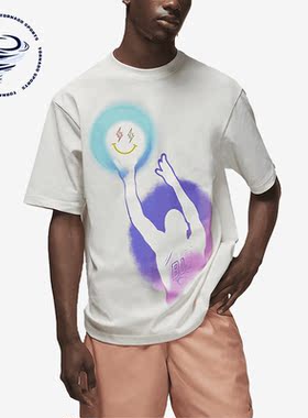 Nike/耐克正品Jordan Brand时尚男女运动短袖T恤 DR2962-133