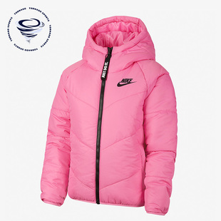 休闲保暖连帽女子运动棉服外套CV8688 冬季 609 耐克正品 Nike