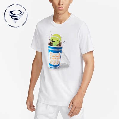 Nike/耐克正品新款NikeCourt男子运动休闲网球T恤FJ1501-100