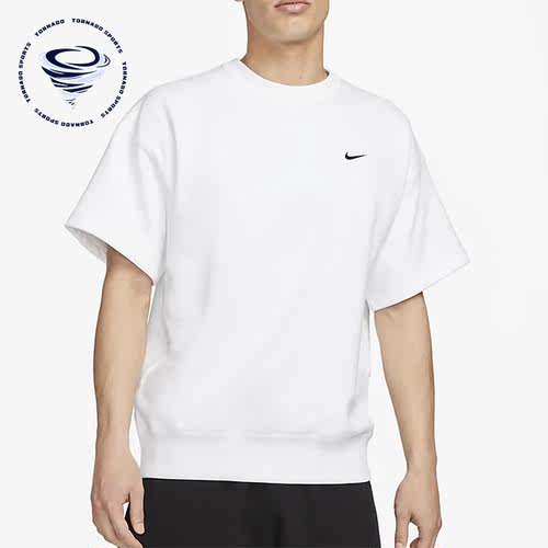 Nike/耐克正品新款男子运动休闲法式毛圈圆领短袖DX0881-100