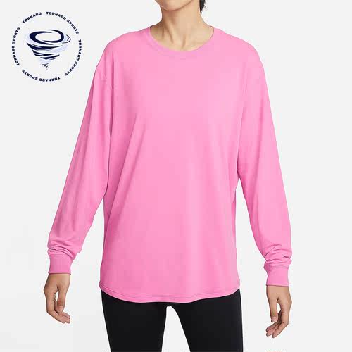 Nike/耐克正品新款女士圆领宽松透气休闲运动T恤FN2818-675