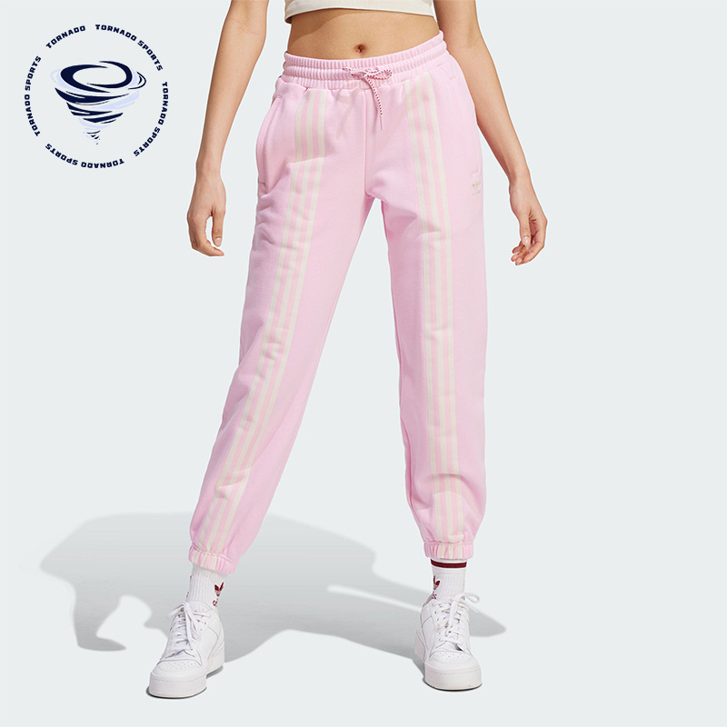 Adidas/阿迪达斯正品女子裤子3S SWEAT PANTS休闲运动长裤IK7854