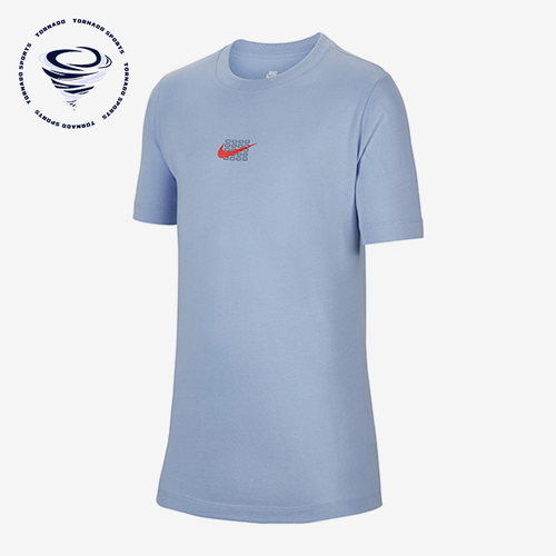 Nike/耐克正品儿童时尚潮流休闲舒适短袖运动透气T恤FN3712-479