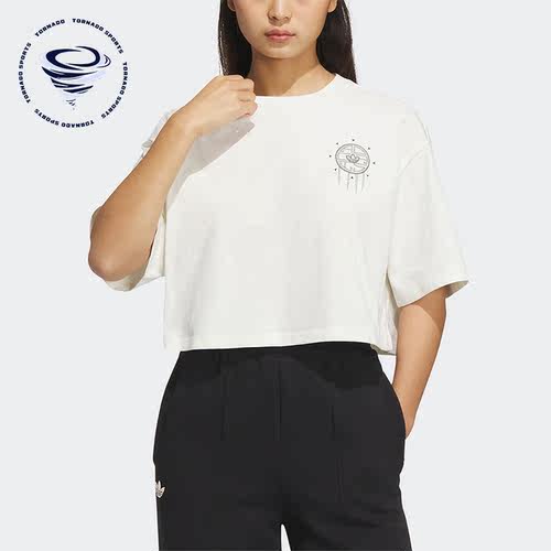 Adidas/阿迪达斯正品三叶草 TOC GFX TEE W女子运动T恤IP1756