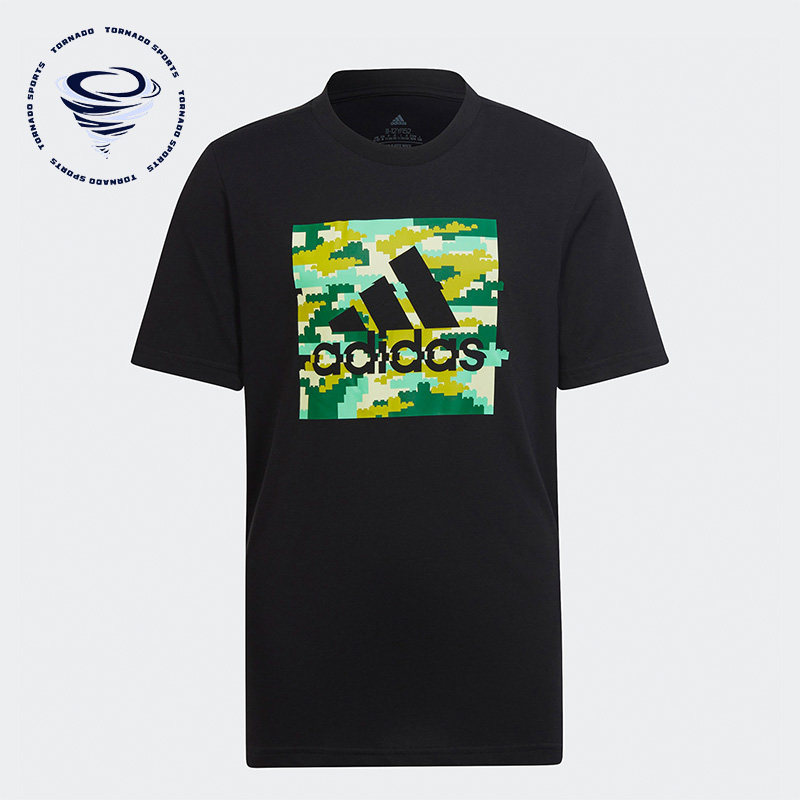 阿迪达斯正品大童短袖T恤